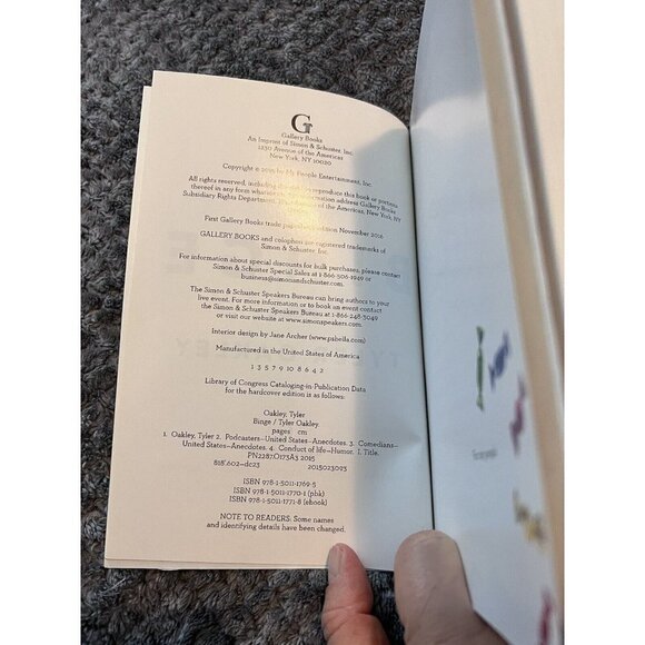 BINGE Tyler Oakley Paperback Book 2015 - Picture 5 of 6